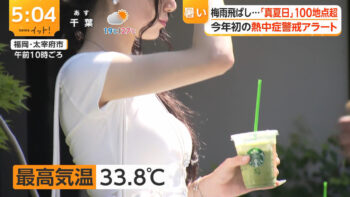 【画像】テレビってエッチな格好した女見つけるとすぐ撮影するけど