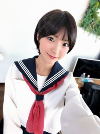 【画像】スレンダー美少女系アダビ女優の東條なつさん、ショートになってしまう