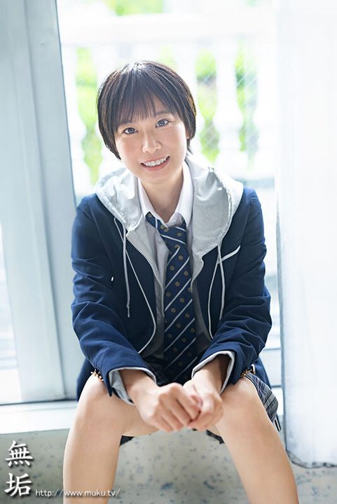 SEXに興味なさそうなボーイッシュ少女が恥ずかしい敏感デカクリの持ち主！ はしたないオホ声で絶頂AVデビュー！ 相河めいな